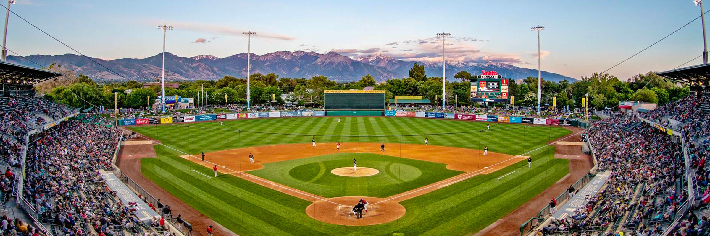 Minor League Ballparks Page Header Image - Desktop