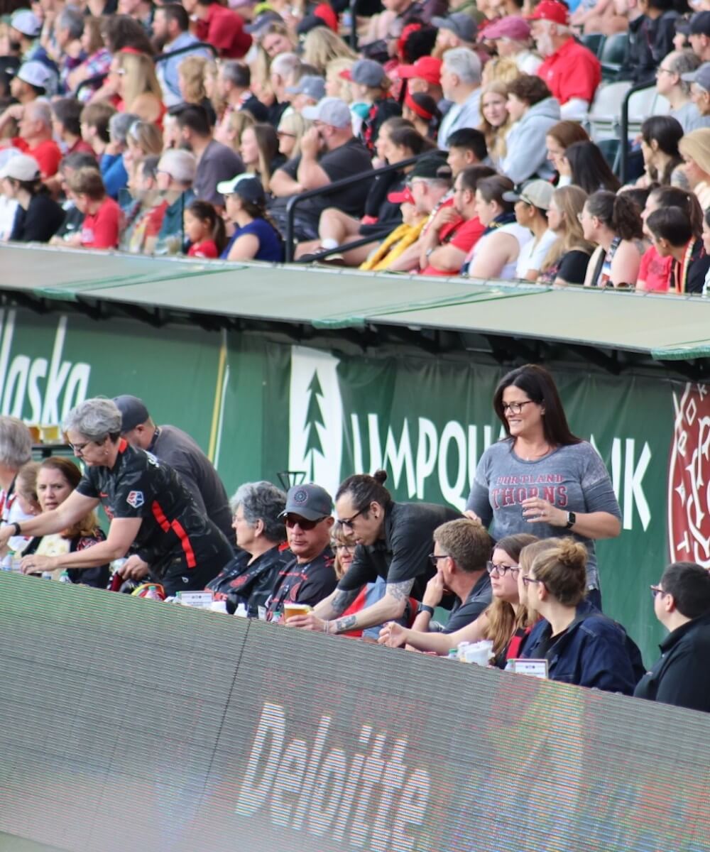 crowd at providence park - Mobile