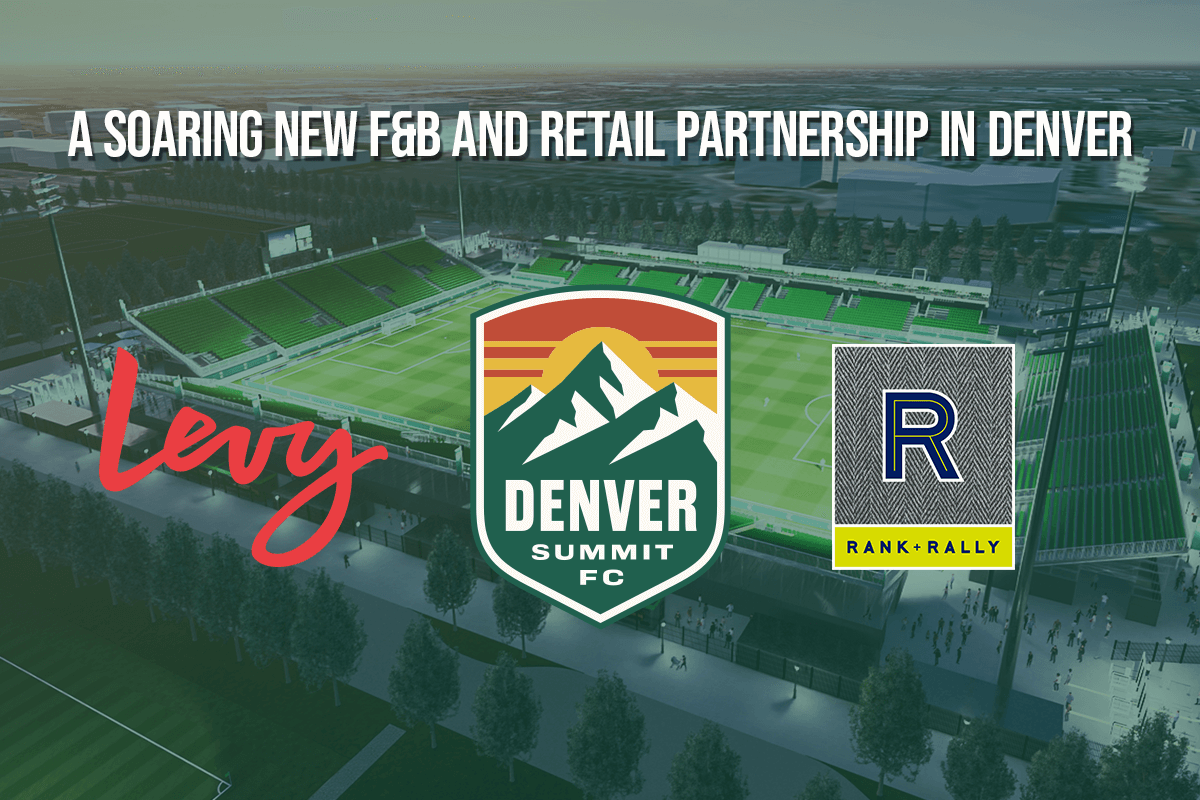 Denver Summit FC Unveil Groundbreaking Food, Beverage And Retail Partnership With Levy